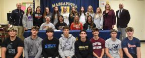   Fall Athlete Signing 